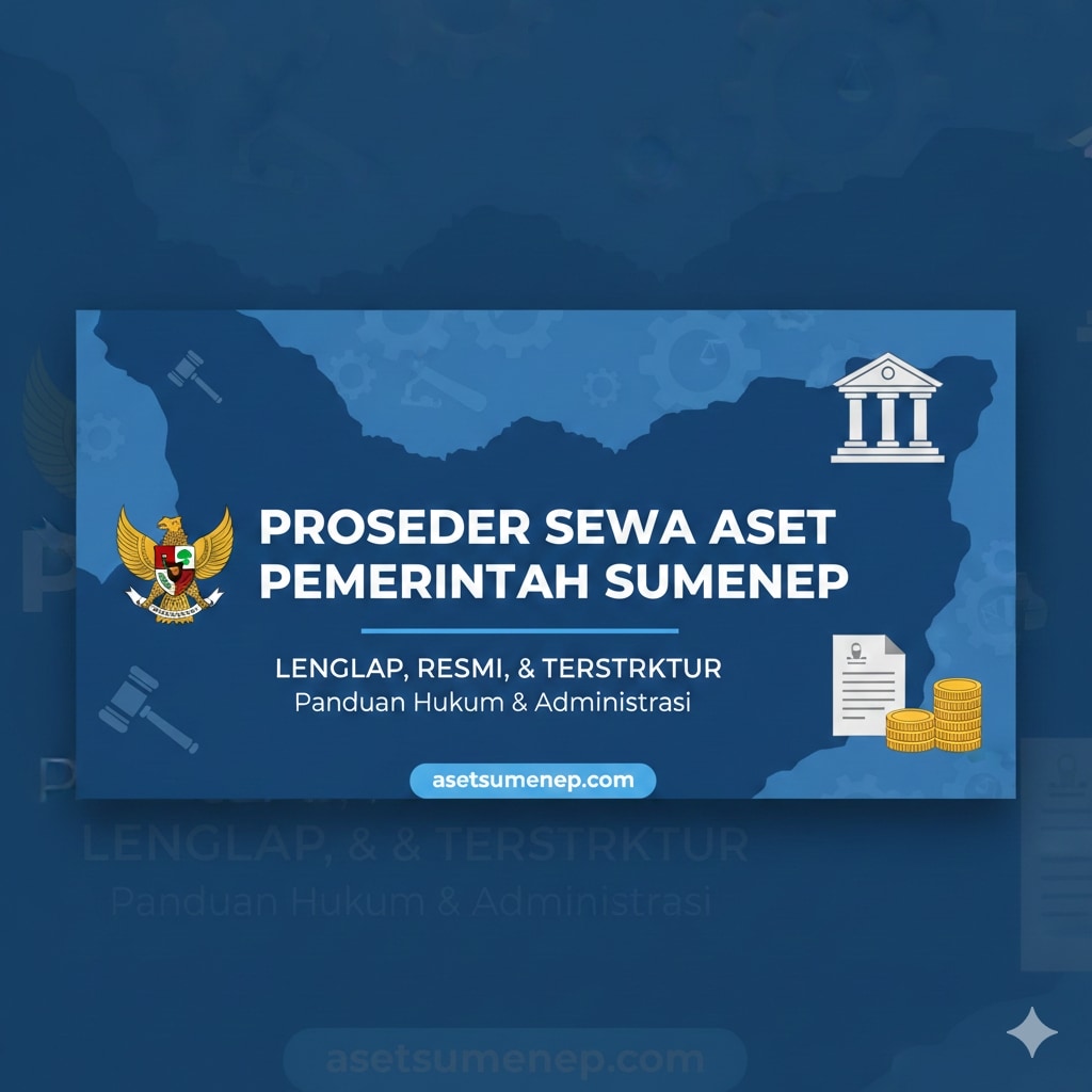 Prosedur Legal Sewa Aset Pemerintah di Sumenep (Lengkap & Resmi)